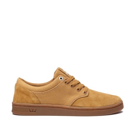 Supra Chino Court Brune Joggesko Herre [NO-8-H461]